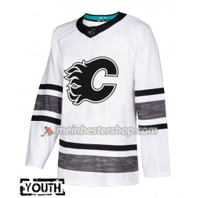 Calgary Flames Blank 2019 All-Star Adidas Weiß Trikot Authentic - Kinder